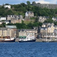 McCaigs Tower, Oban from Etive Explorer