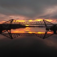 Connel Bridge at Sunset