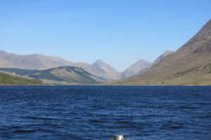 Etive Boat trips looking towards the head of loch etive
