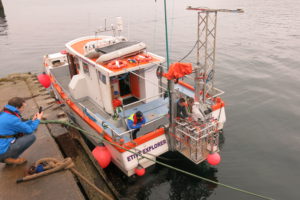 Etive Explorer survey equipment oban harbour