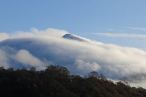 Ben Cruachan through the clouds.
